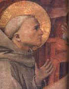 Fra Filippo Lippi Details of St Bernard's Vision of the Virgin Sweden oil painting artist